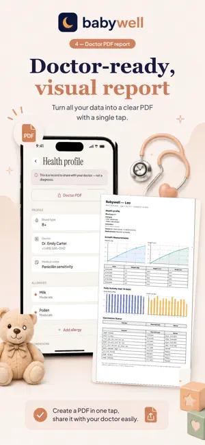 Babywell: Baby Sleep & Feeding screenshot 4
