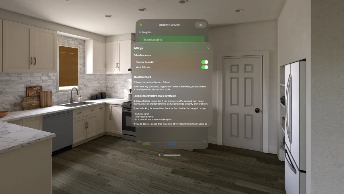 Sideboard screenshot 2