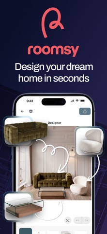 Roomsy: Room Designer iPhone screenshot