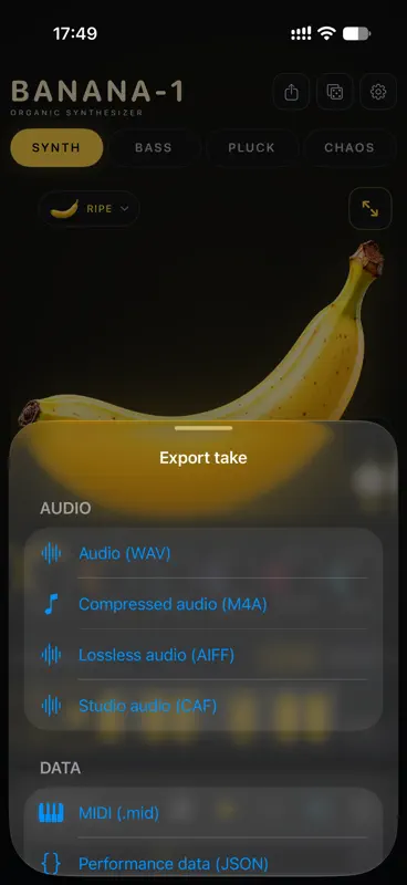 BANANA-1 screenshot 4 of 4