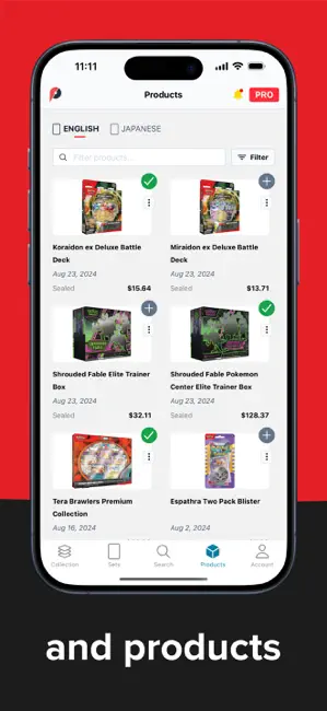 Pokedata: Scan and Track TCG iPhone screenshot 6