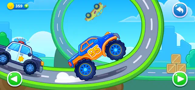 Jogo de Carros bebes 2 5 anos iPhone screenshot 1