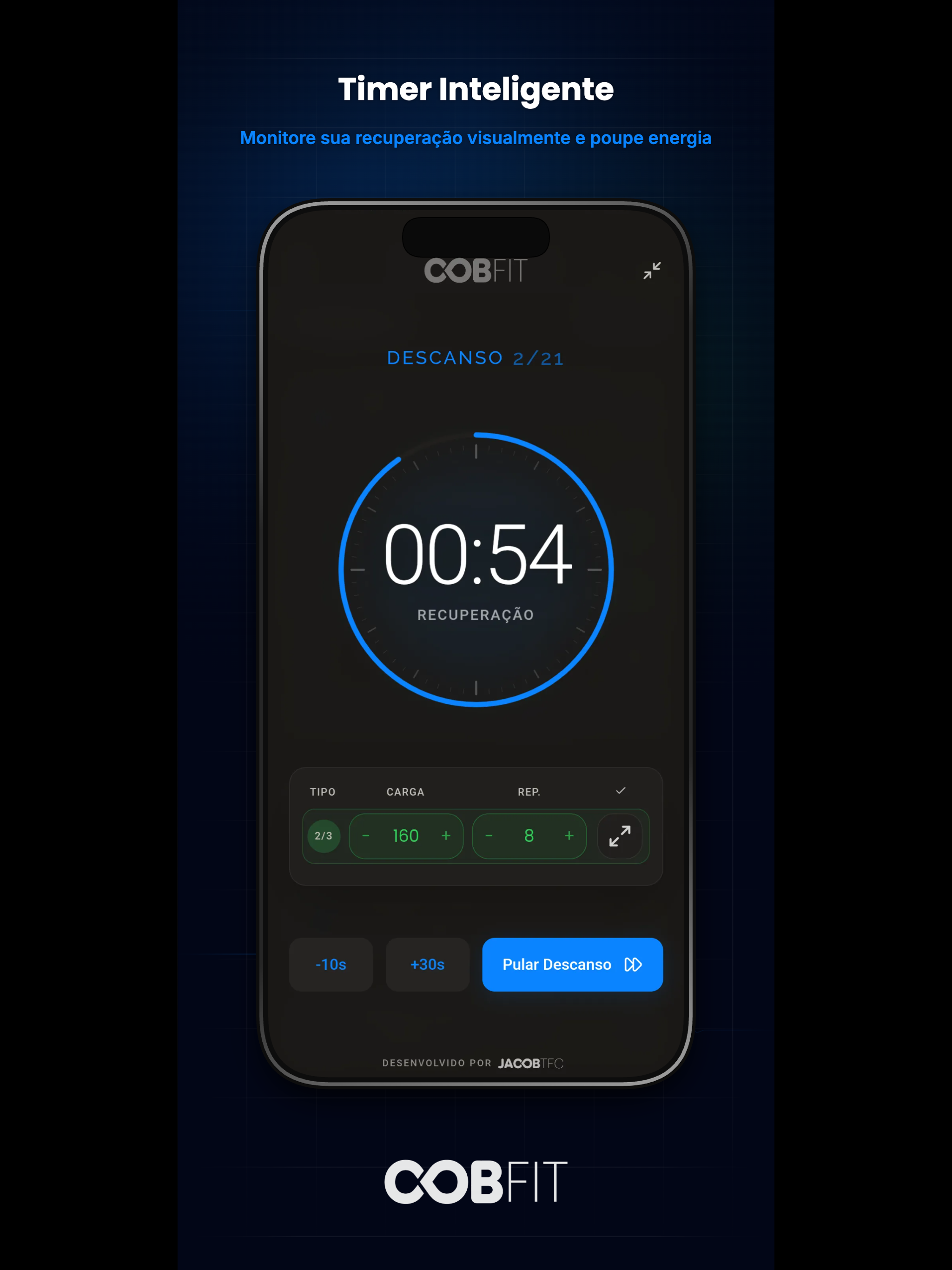 CobFit: Diário de Treino e IA