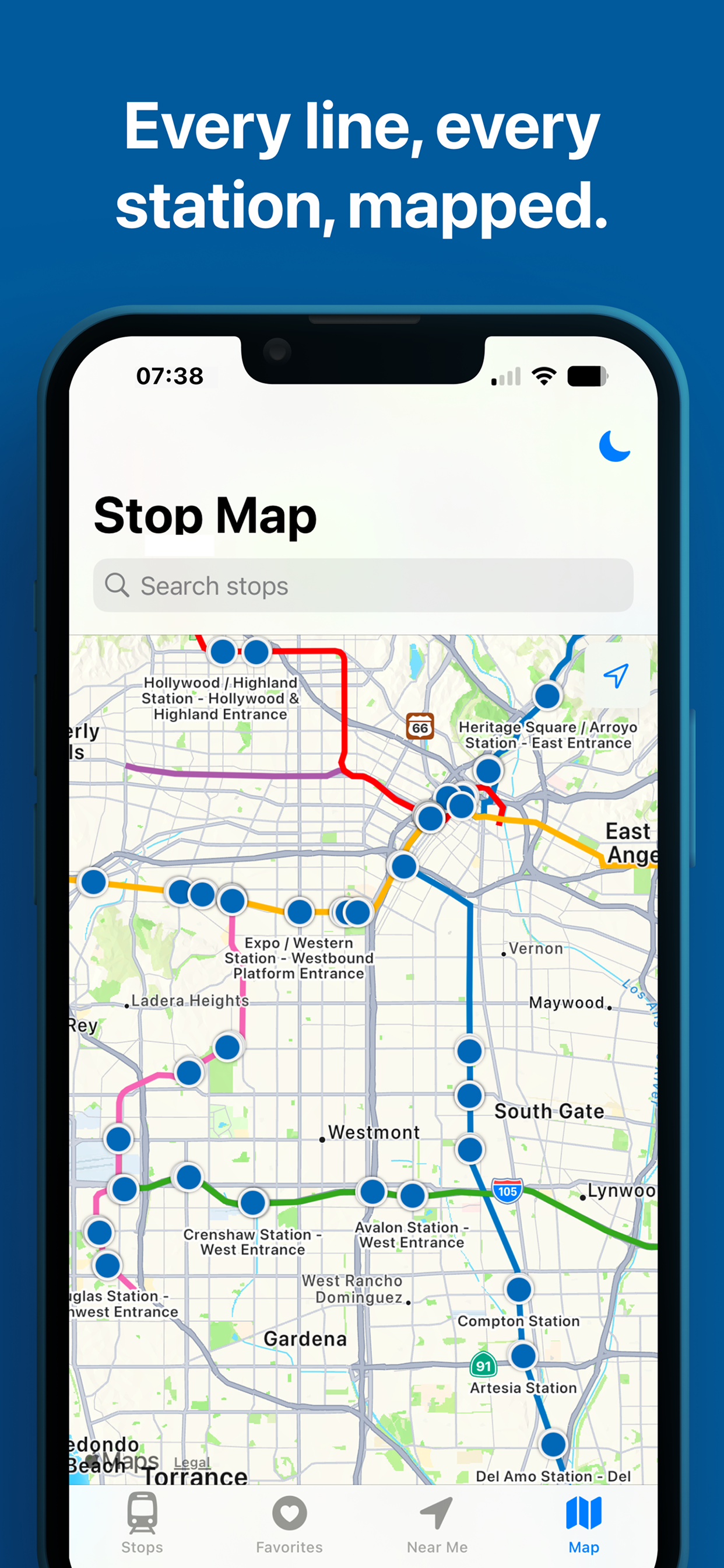LA Metro: Live Rail Tracker screenshot 5