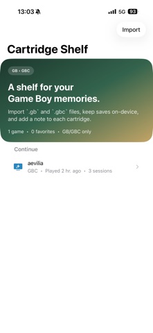 GameSim screenshot