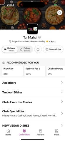 App screenshot