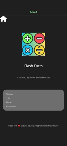 Flash Facts App screenshot