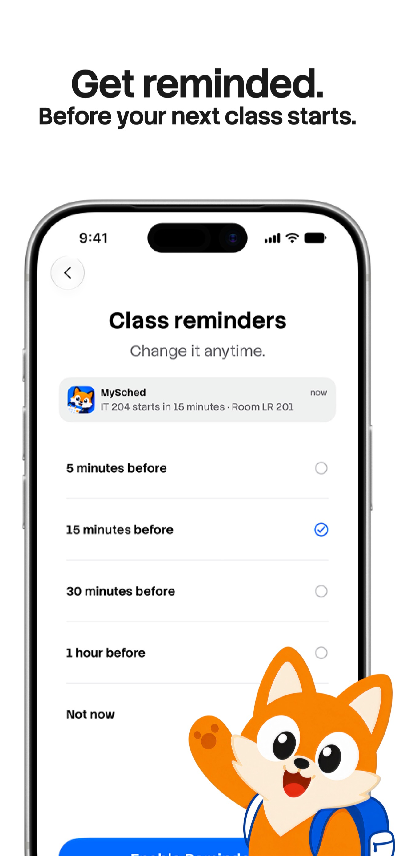 MySched: Class Schedule screenshot 4