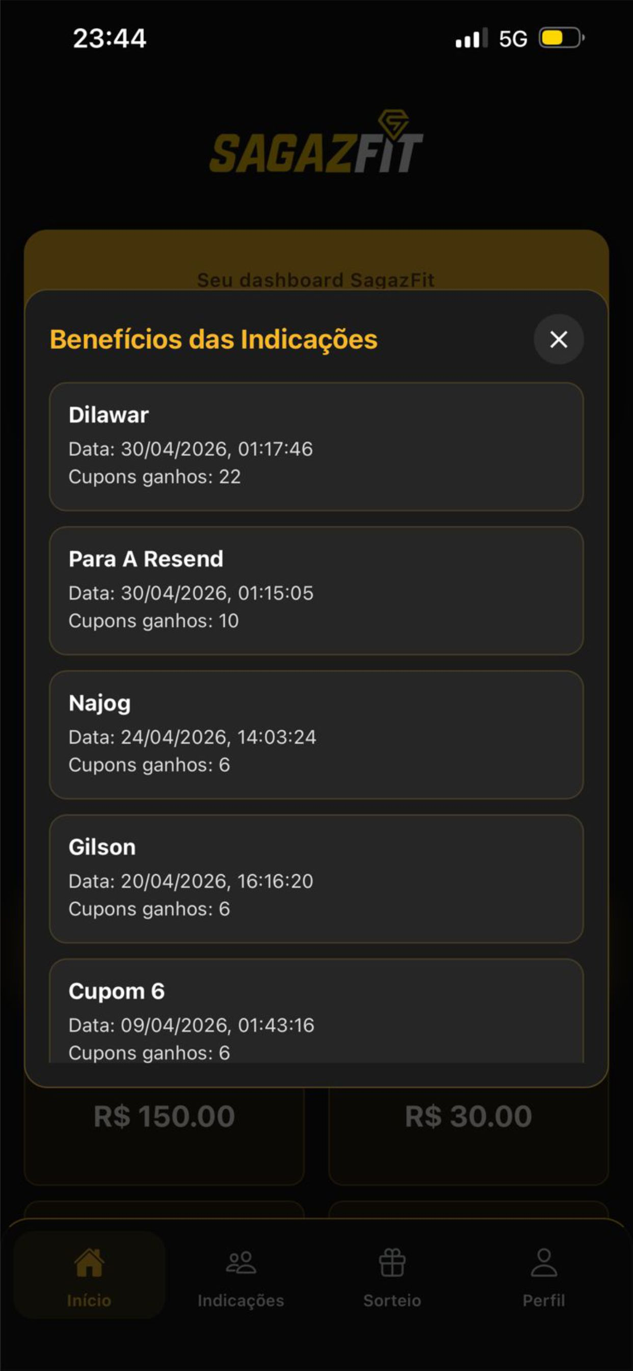 SagazFit screenshot 6