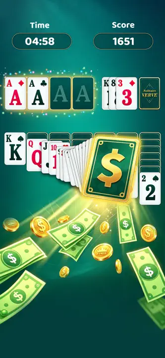 Solitaire Verve - Win Rewards screenshot 1