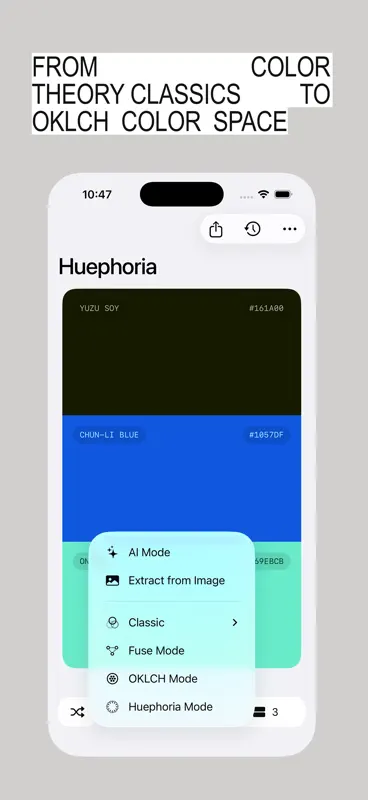 Huephoria: Color Palette Maker screenshot 2 of 6