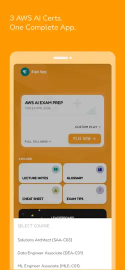 AWS AI Engineer Prep: With AI iPhone Screenshot 2