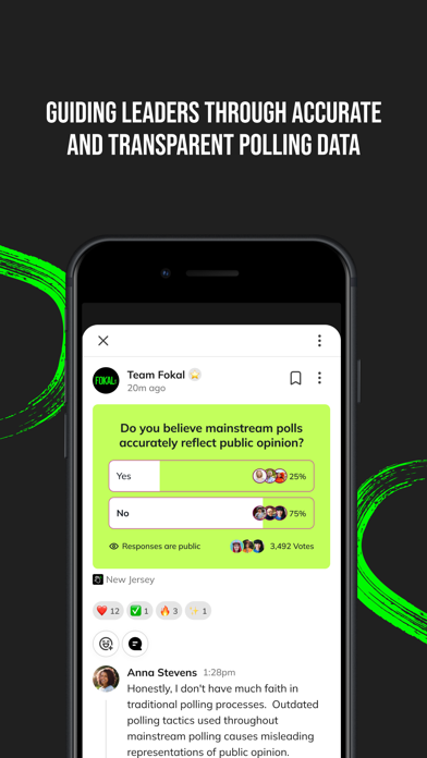 Fokal USA iPhone screenshot 4 - Social Networking app
