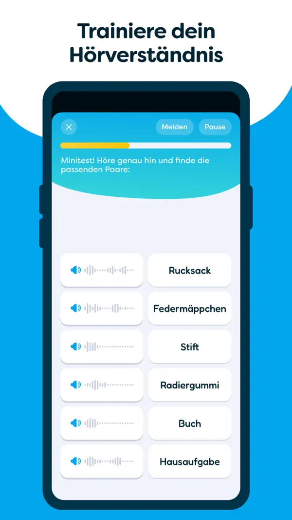 cabuu - Vokabeln lernen iPhone App Screenshot 7 – Bildung