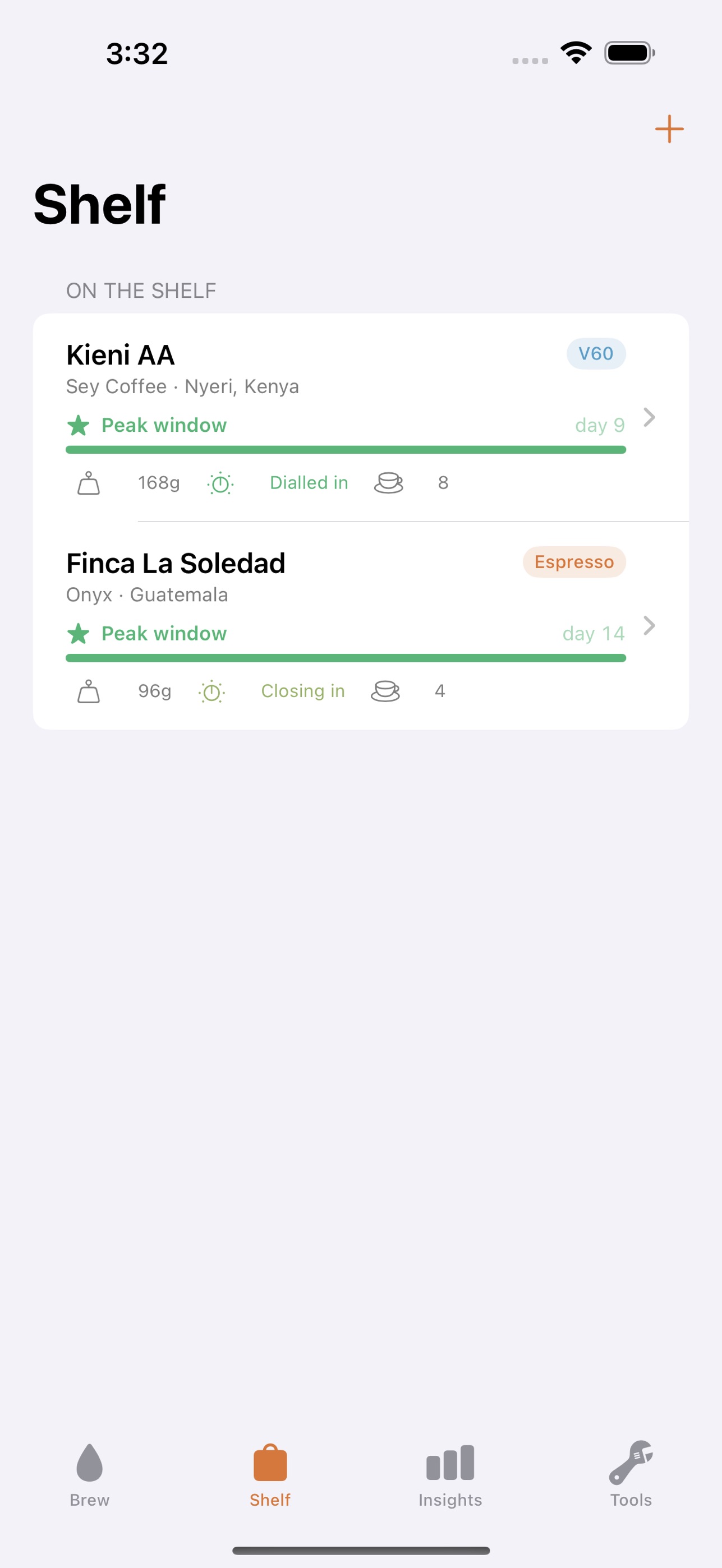 Screenshot 4 of Dialed: Coffee Dial-In Coach