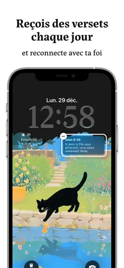 Capture d'écran de Bibly - Versets Et Prières sur iPhone 5