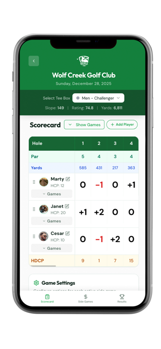 Golf Side Games Pro Screenshot 1 of 10