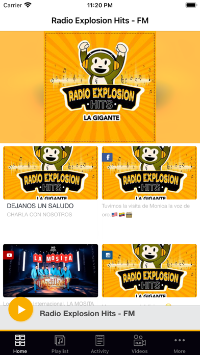 Radio Explosion Hits - FM Screenshot