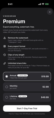 Videogram: Edit & Export Screenshot 5 of 5