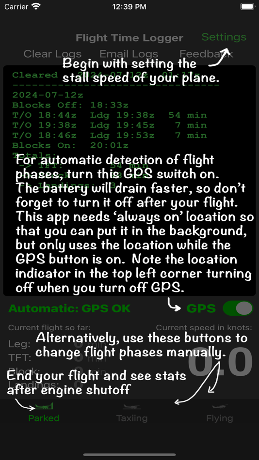 #2. Flight Time (iOS) Podle: Ganymed Stanek