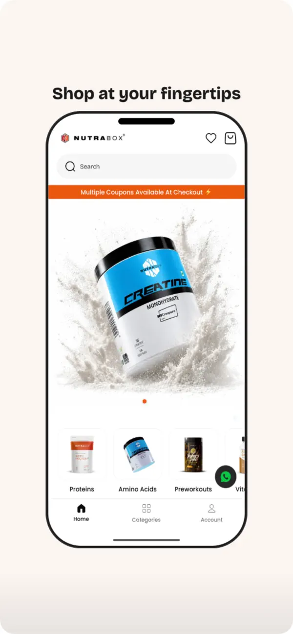 Screenshot #1 pour Nutrabox