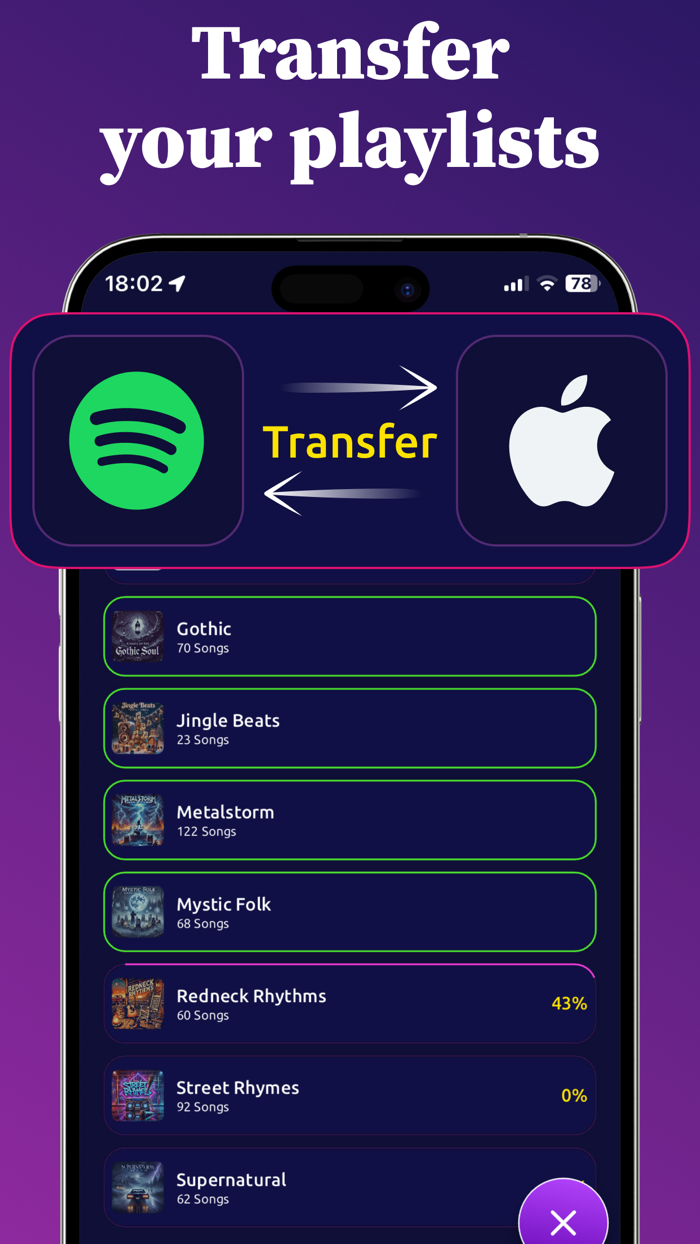 MusConv Playlist Transfer