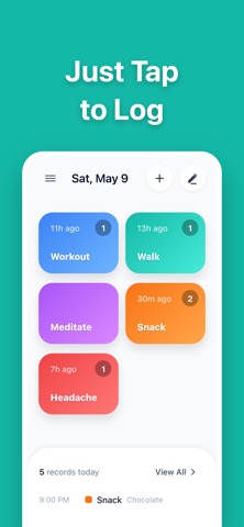 TapDiary - Time Log & Counter Screenshot 3 of 10