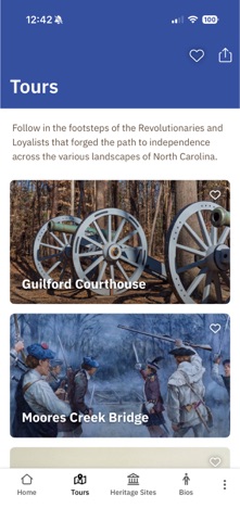 The Liberty Trail N.C. iPhone screenshot