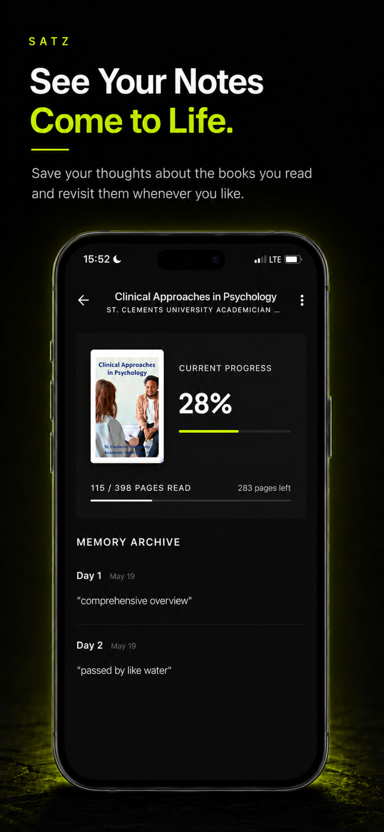 Satz: AI Book Tracker screenshot 6