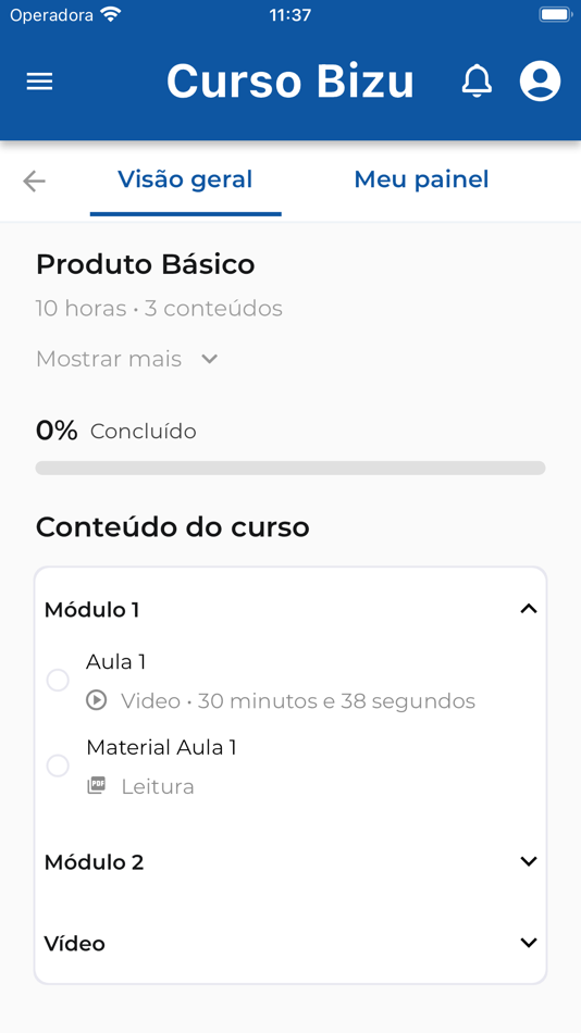 #2. Curso Bizu (iOS) 来自: RLG Informática LTDA