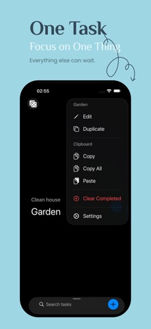 UnTask - 一次一项 screenshot