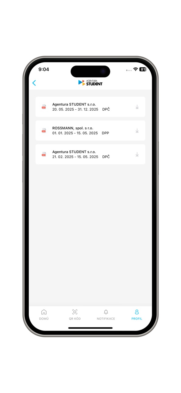 iPhone screenshot
