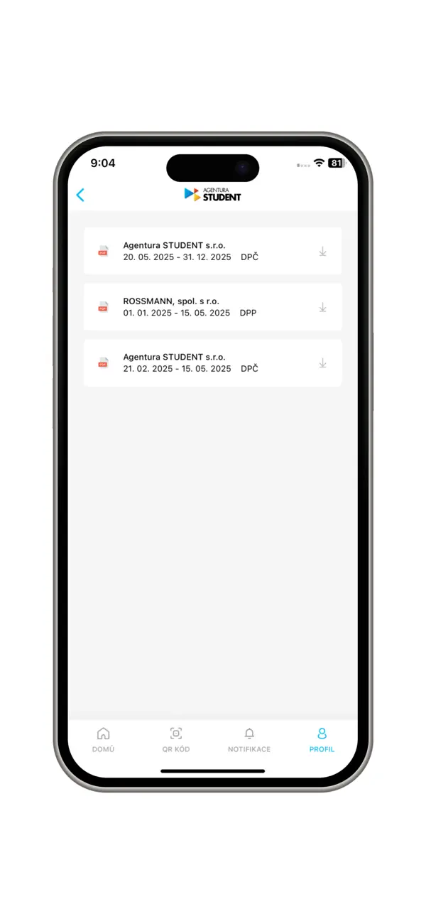 Screenshot #3 pour Agentura STUDENT