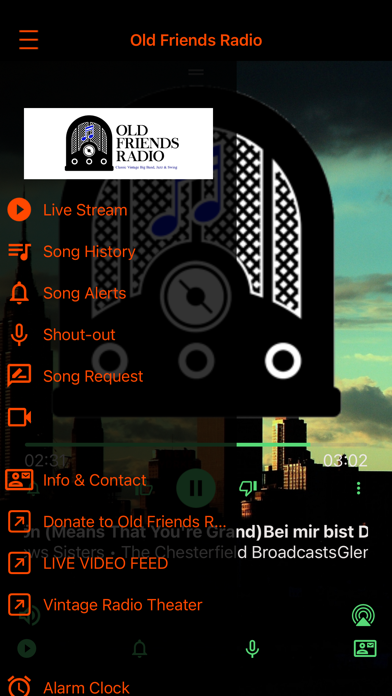Old Friends Radio Screenshot
