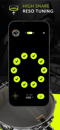 Скриншот Drumtune NXT | Drum Tuner на iPhone 4