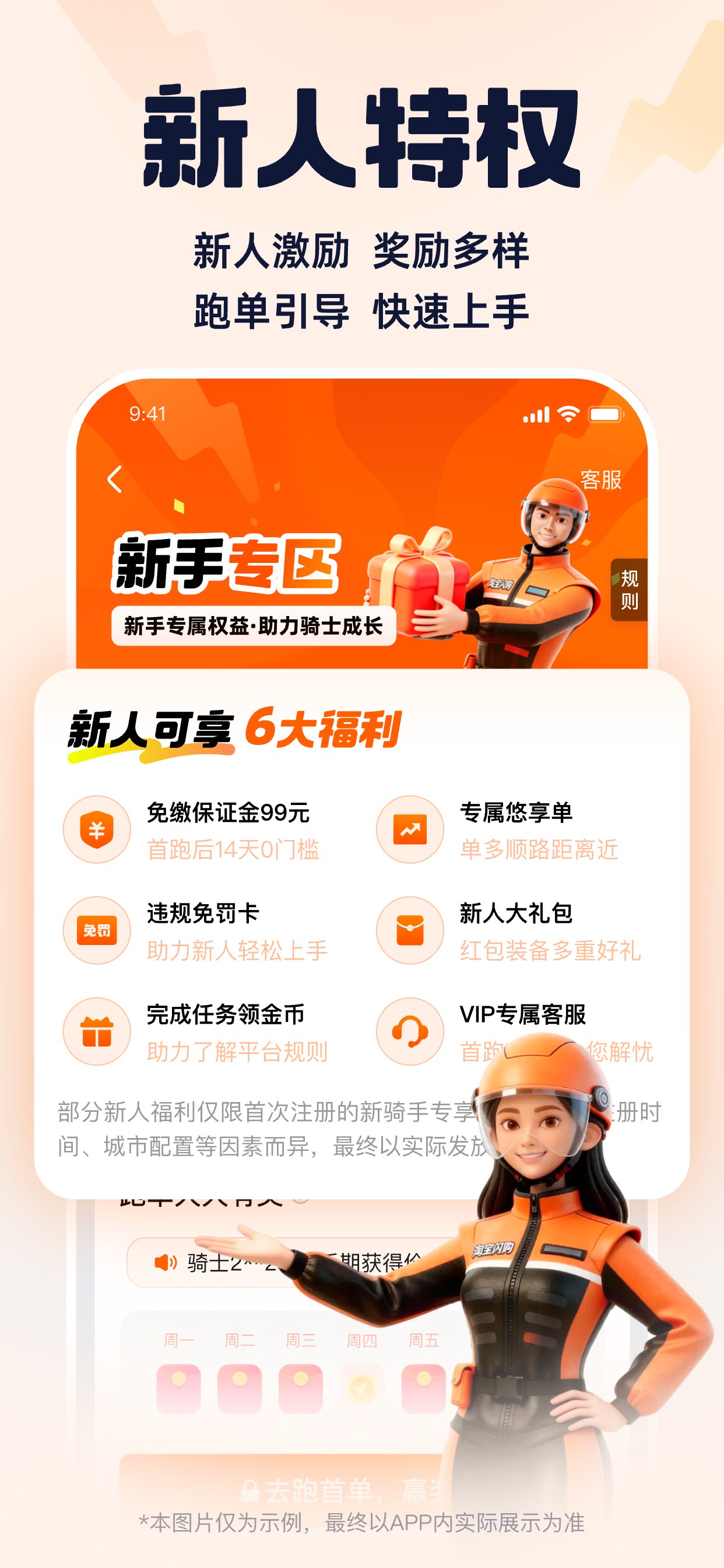 蜂鸟众包-兼职骑手外卖员送餐配送专业平台 截图 2