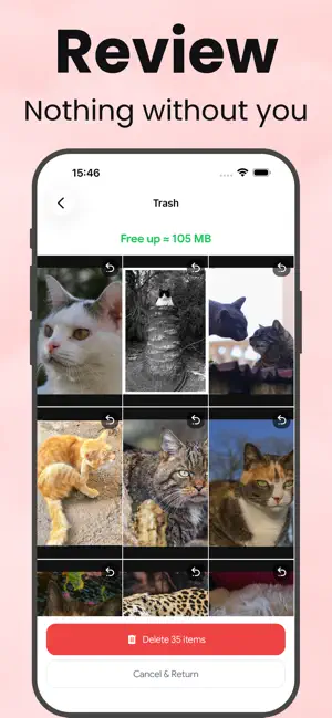 PhotoSwipe: Clean Up Storage screenshot 4