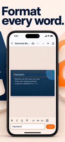Glazr PPTX Presentation Editor Screenshot 3 of 7