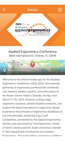 IISE Events Screenshot 2 of 3