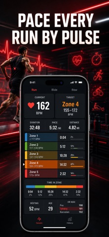 心率区间训练:燃脂跑步心肺耐力 screenshot
