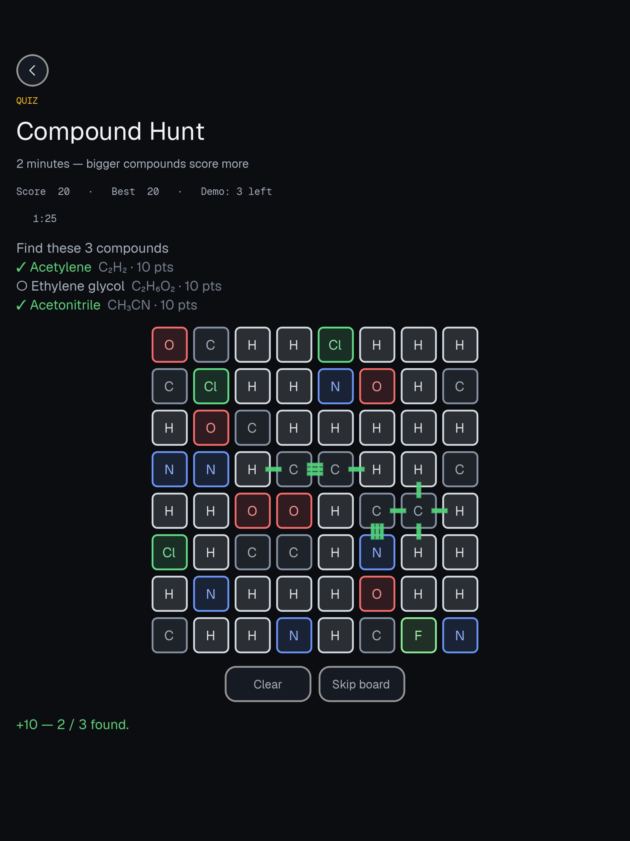 Chembook - Reaction Visualizer screenshot 13