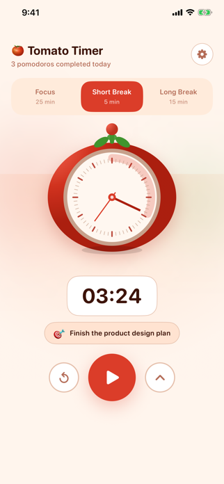 Tomato Focus Timer Screenshot 2 of 7