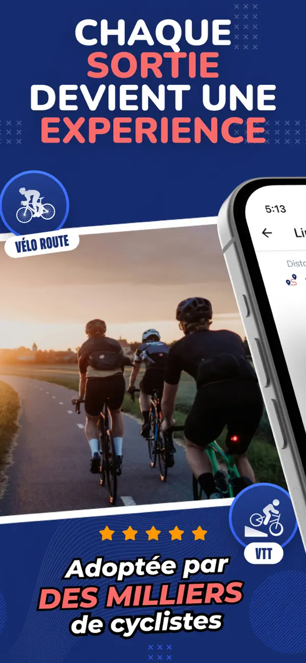 Screenshot #1 pour Compteur vélo - BikeCompanion