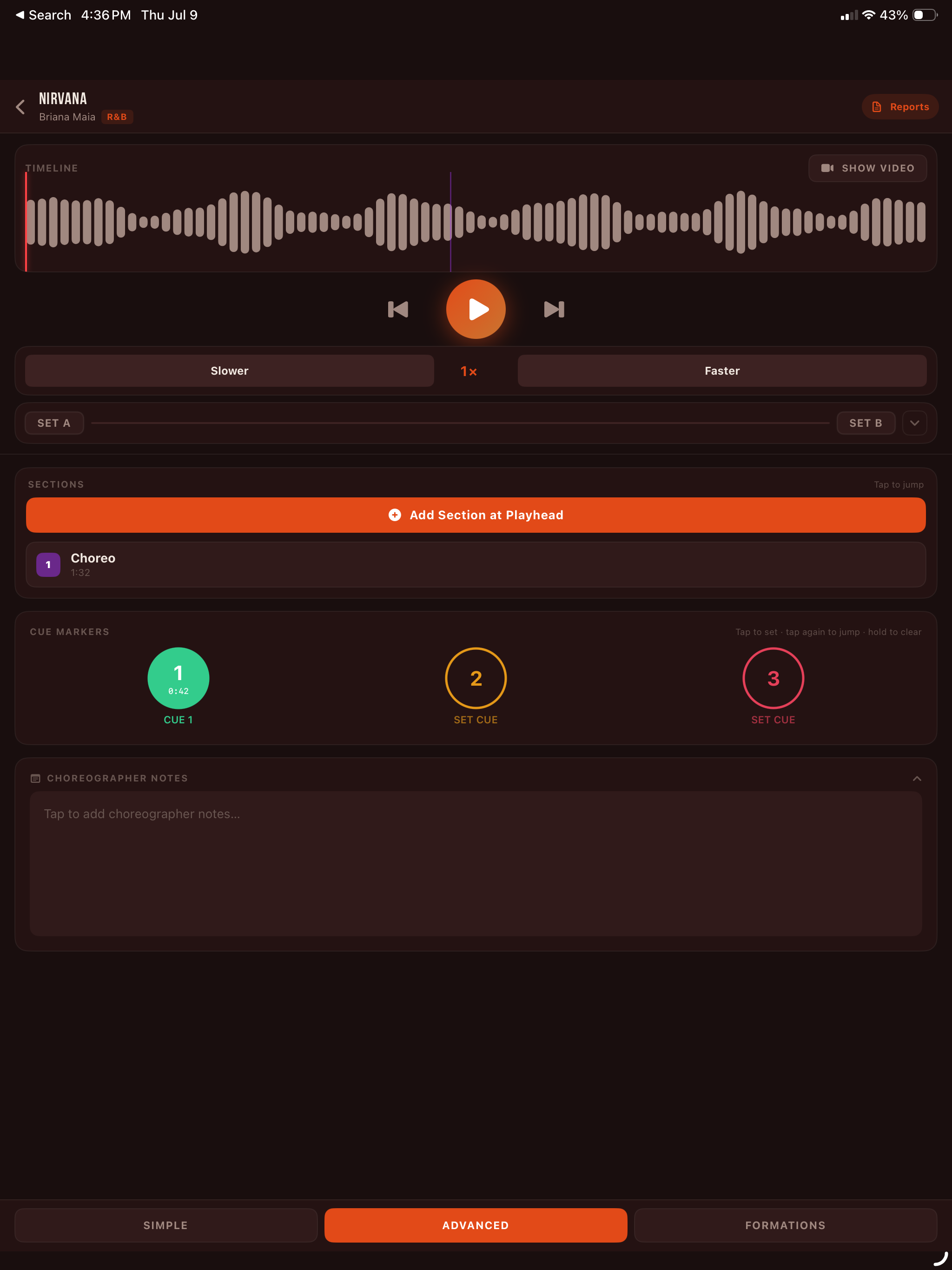 ChoreoPocket screenshot 8