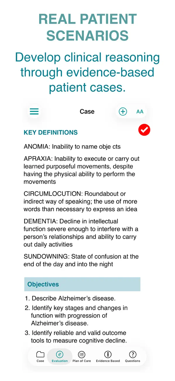 Screenshot #3 pour Physical Therapy Case Files