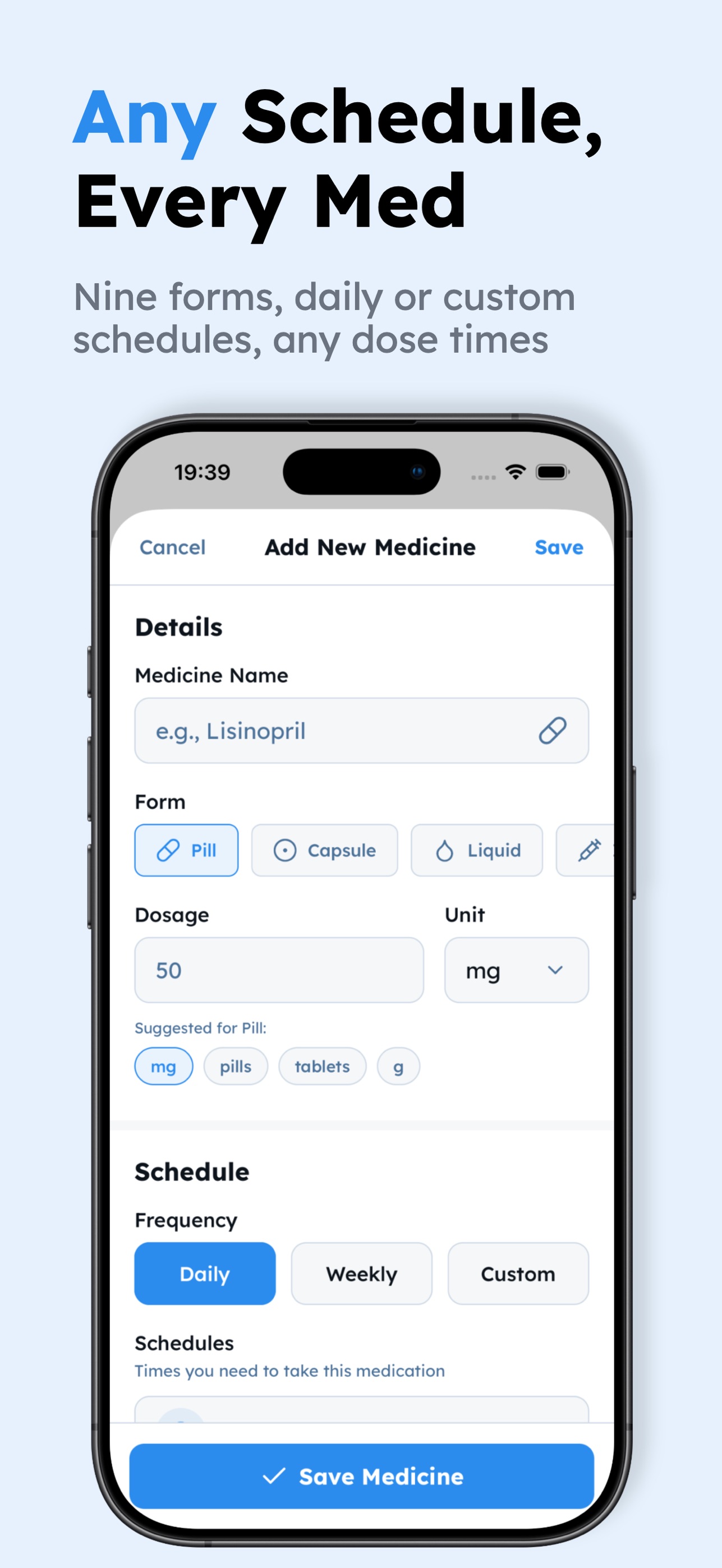 Screenshot 5 of Meditly: Pills, Meds, Dose Log