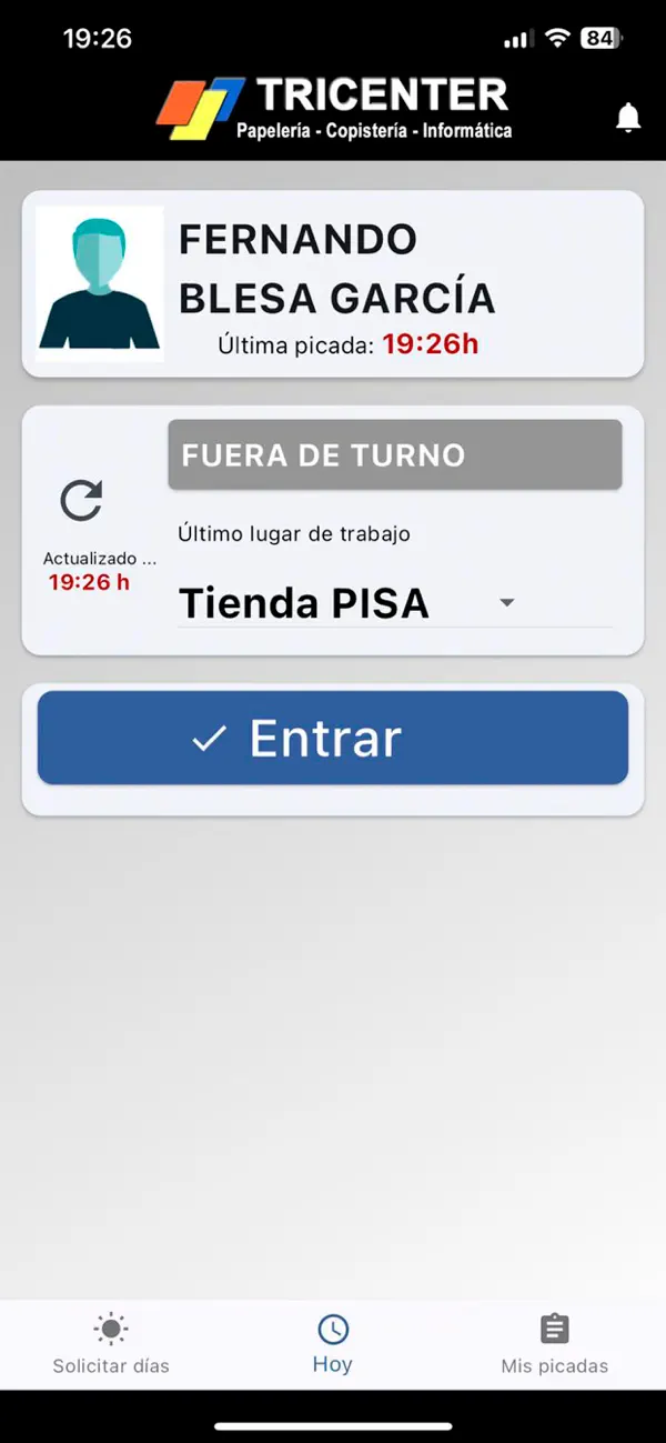 Screenshot #2 pour Control Laboral CL