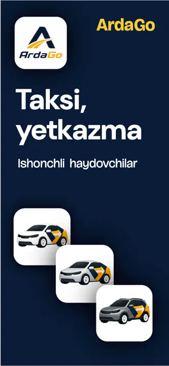 ArdaGo: Taksi va yetkazish screenshot 1