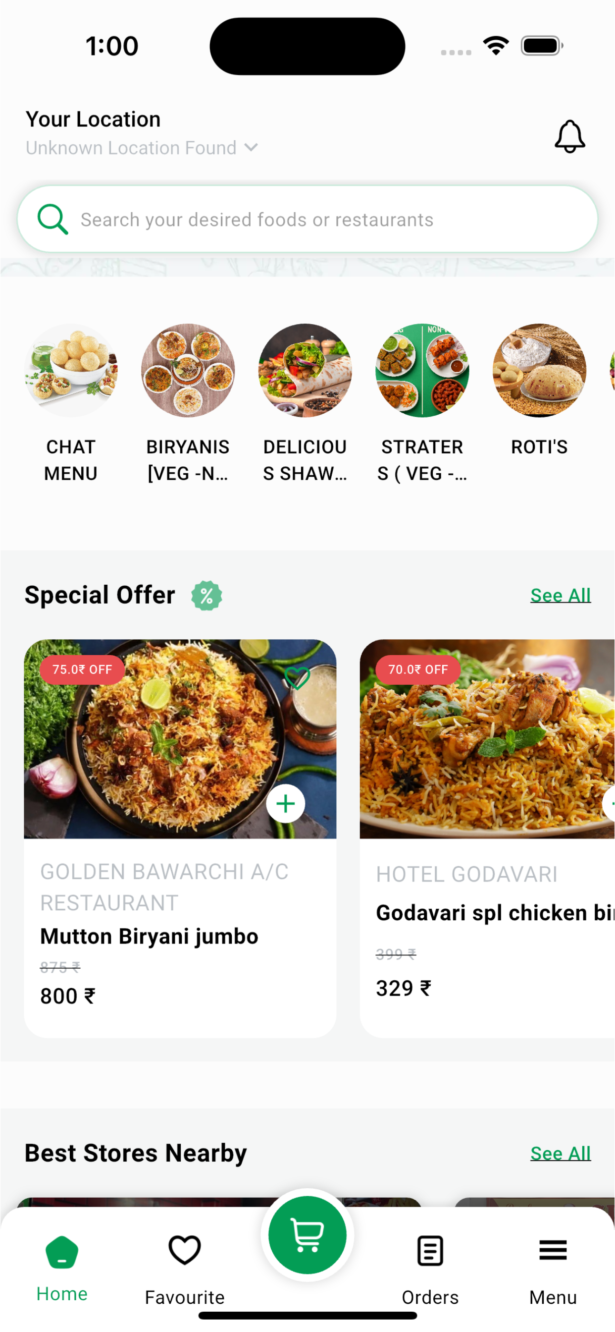 SHADNAGAR Food Delivery