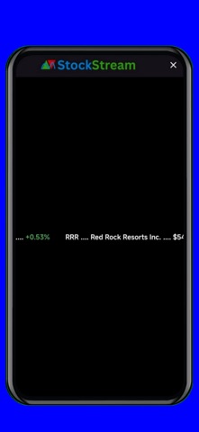 Stock Stream App screenshot